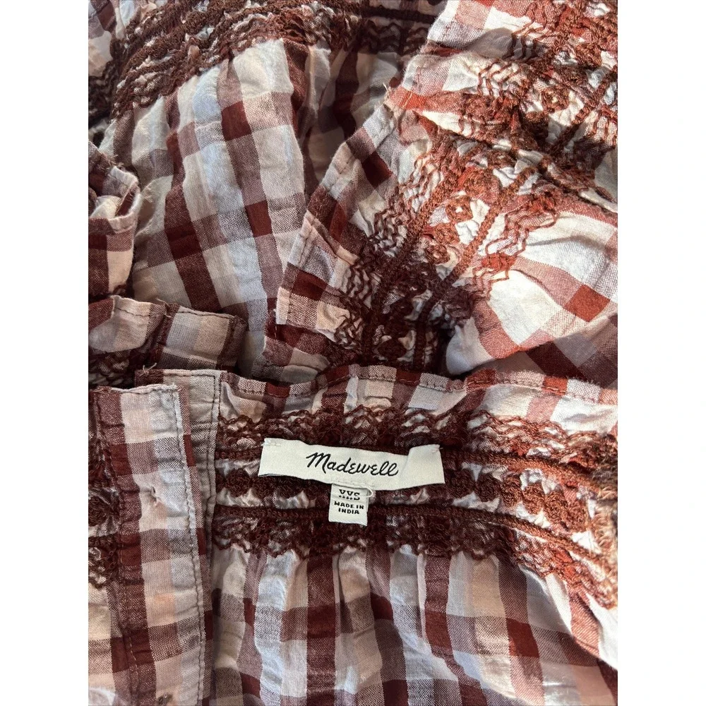 Madewell seersucker jeanette